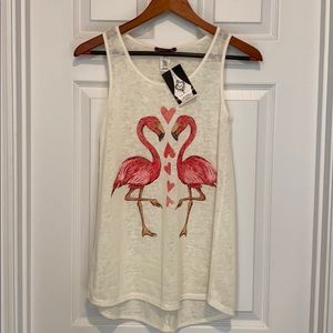 Flamingo tank top